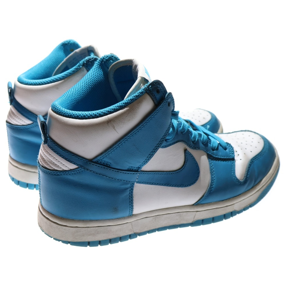 NIKE(ナイキ) DUNK HIGH RETRO CHAMPIONSHIP BLUE DD1399-400 ダンク レトロ チャンピオンシップブルー ハイカットスニーカー US7/25.0cm ホワイト/ブルー