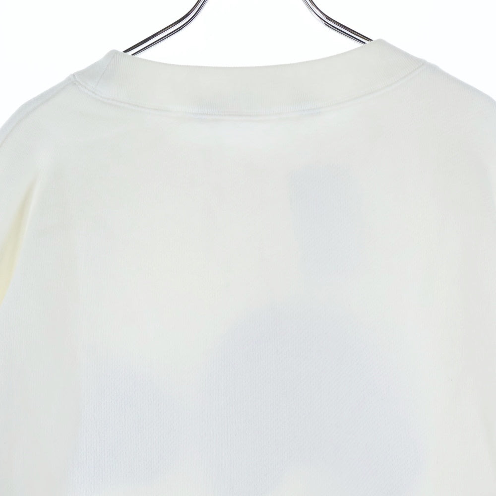 Palm Angels(パームエンジェルス) Kill THE Bear Sweatshirt キルザベアスウェットシャツ フロントデザイン クルーネックトレーナー ホワイト PMBA026C99FLE002