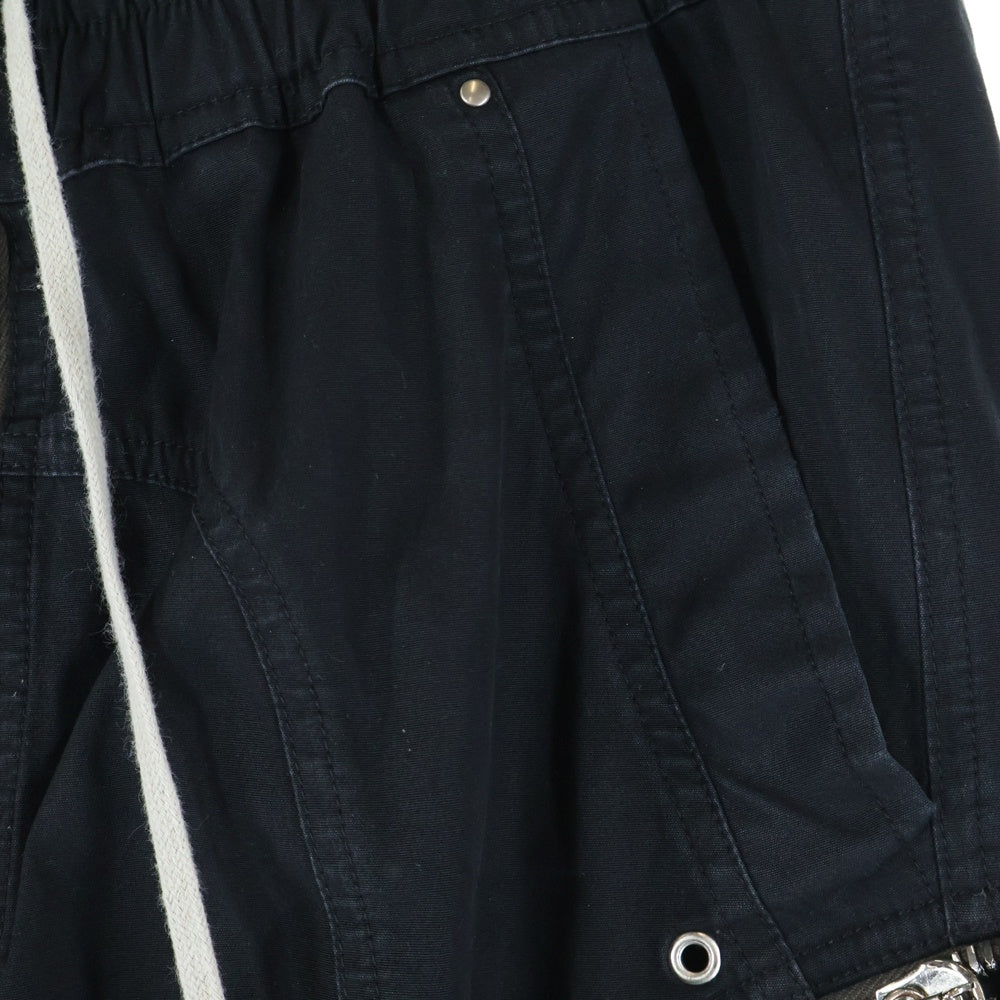 Rick Owens(リックオウエンス) 21AW バウハウスカーゴ ロングパンツ ブラック RU02A5377-TE