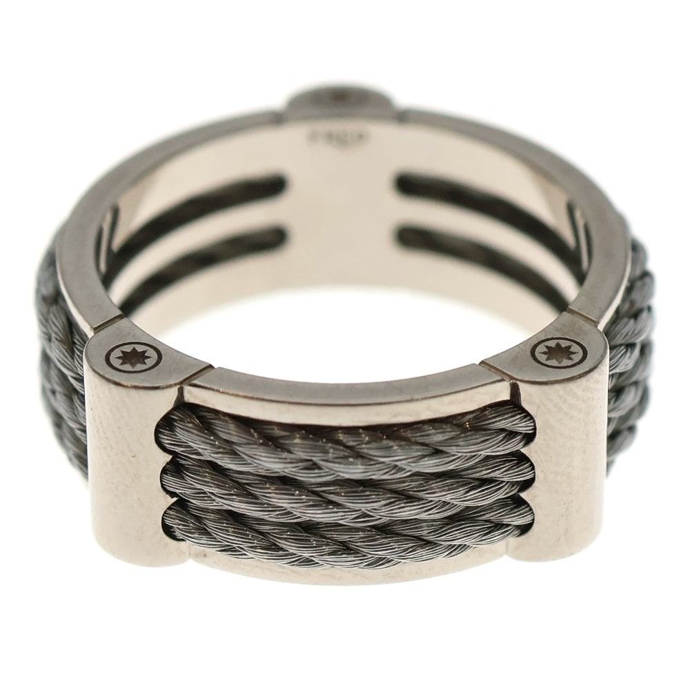 FRED(フレッド) フォース10 ウインチ リング Au750 スチール シルバー 1627057