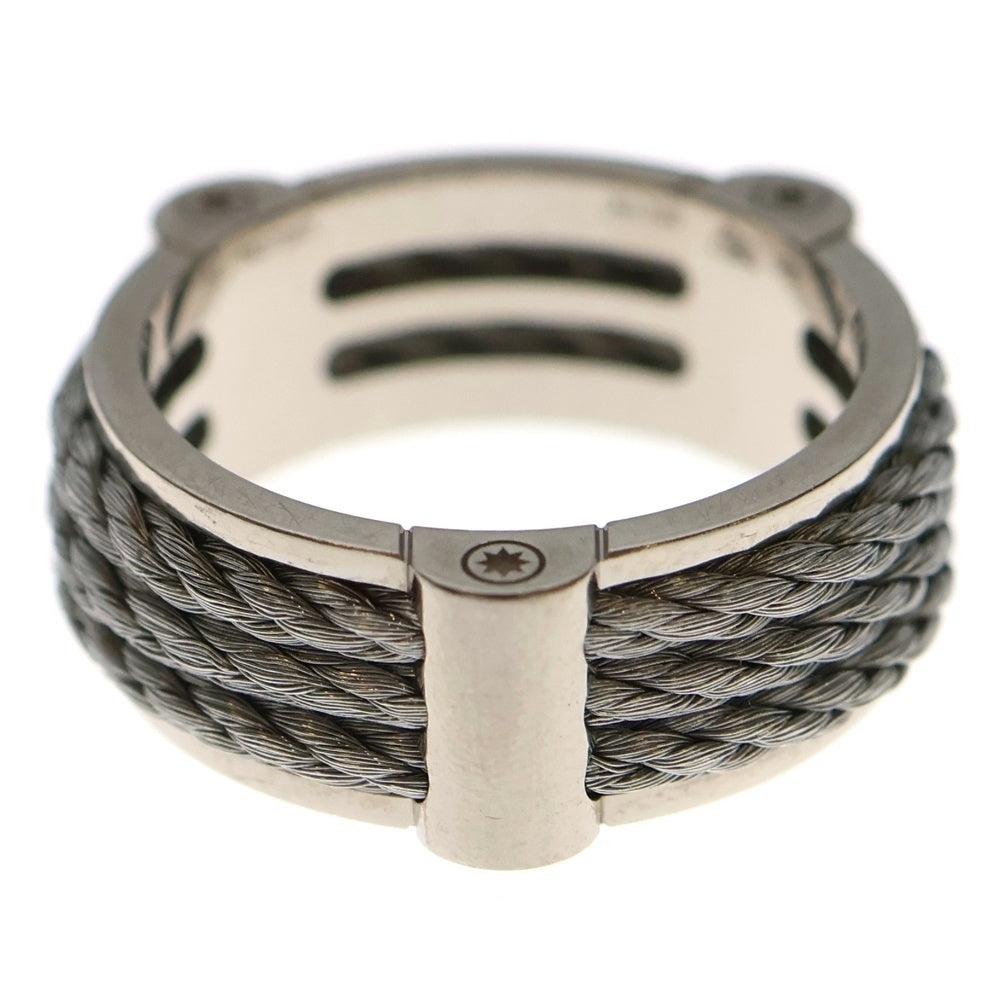 FRED(フレッド) フォース10 ウインチ リング Au750 スチール シルバー 1627057