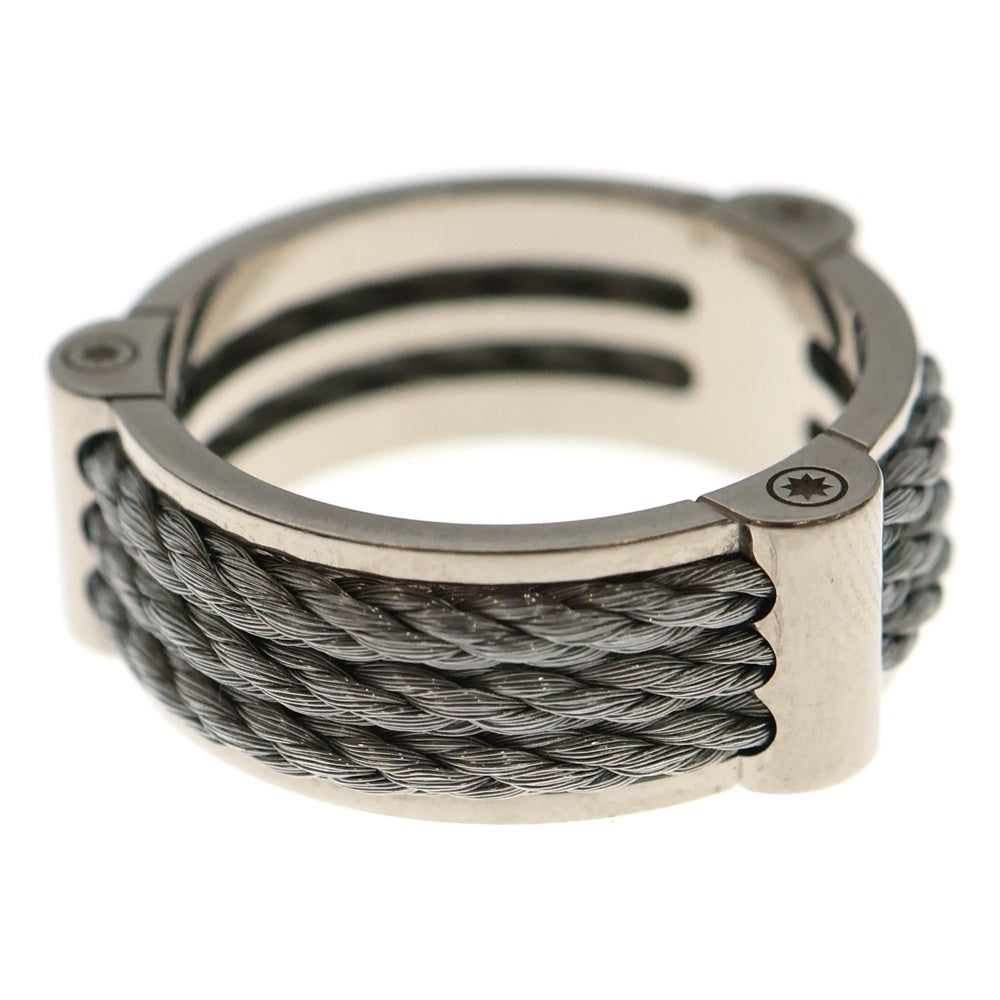 FRED(フレッド) フォース10 ウインチ リング Au750 スチール シルバー 1627057