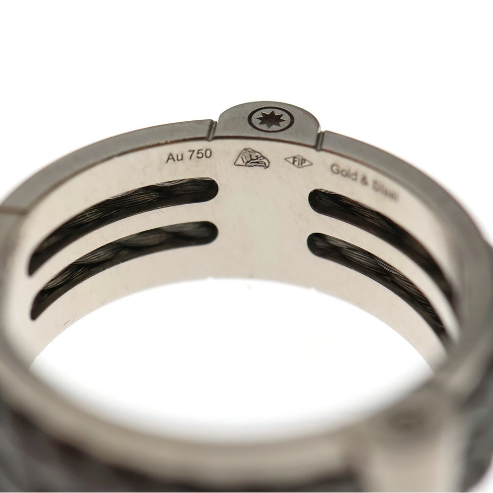 FRED(フレッド) フォース10 ウインチ リング Au750 スチール シルバー 1627057