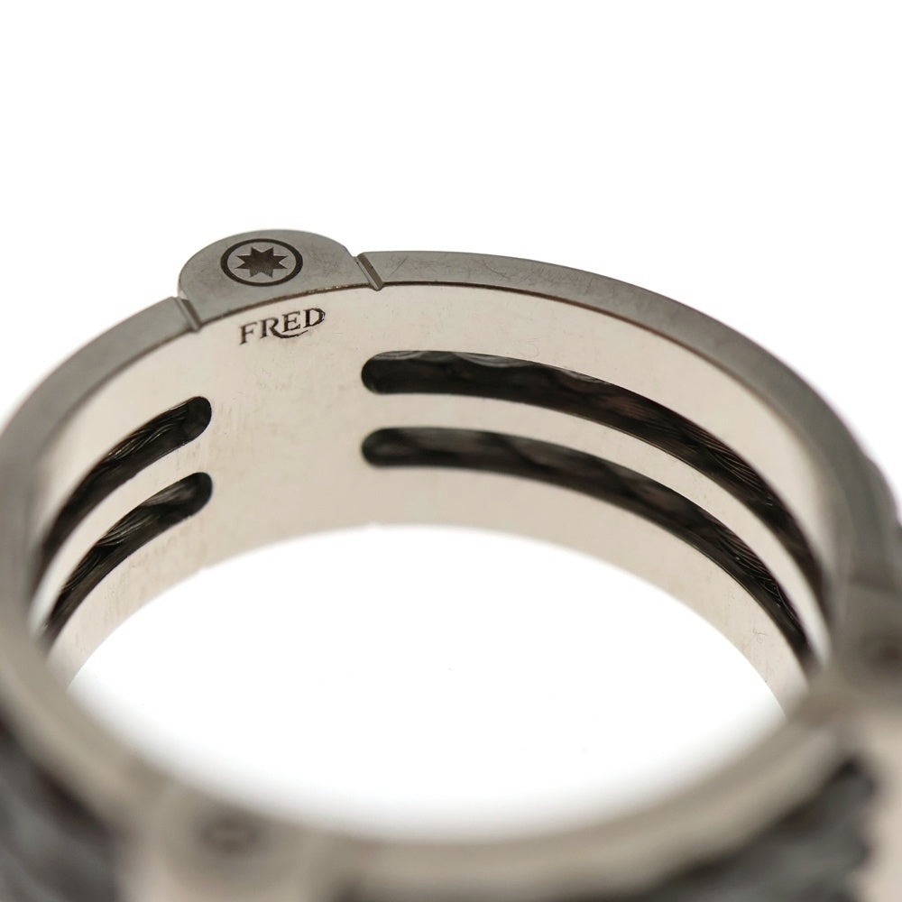 FRED(フレッド) フォース10 ウインチ リング Au750 スチール シルバー 1627057