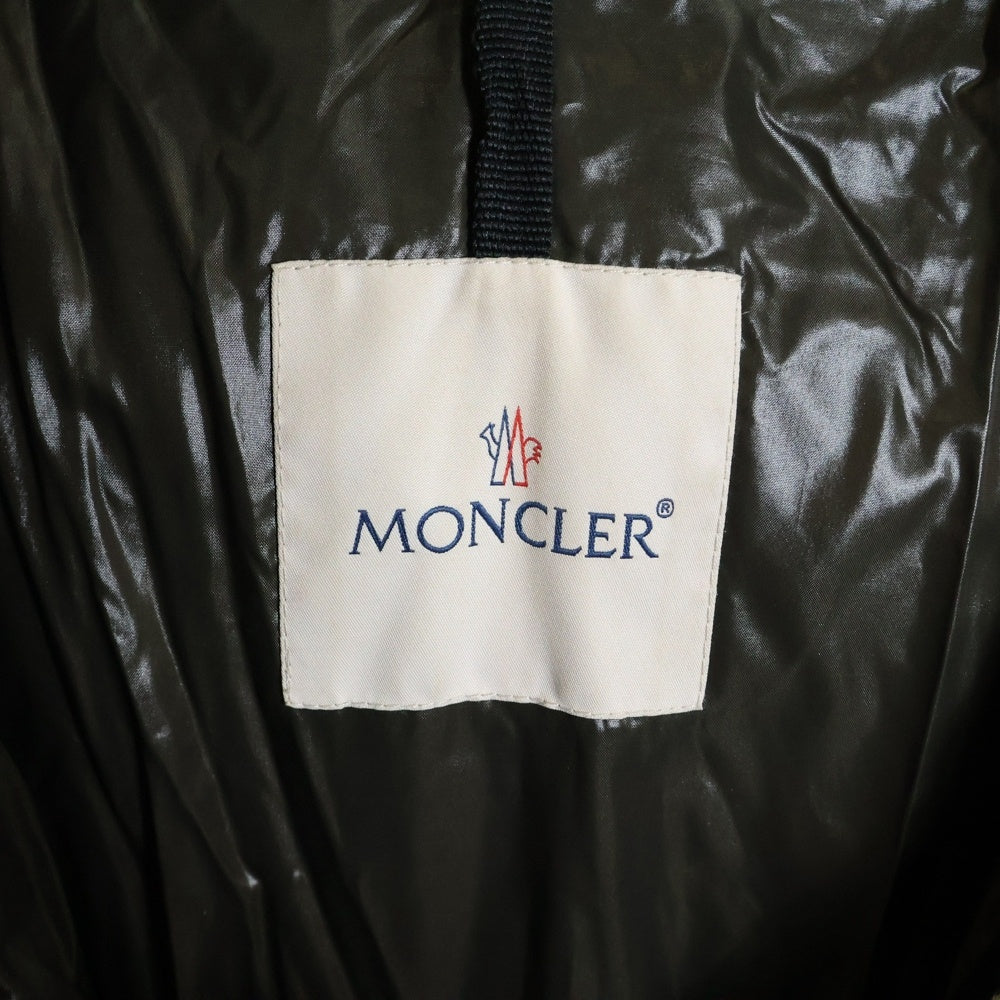 MONCLER(モンクレール) MONTCLA モンクラー ロゴジップアップ ダウンジャケット アウター ブラウン F20911B56900