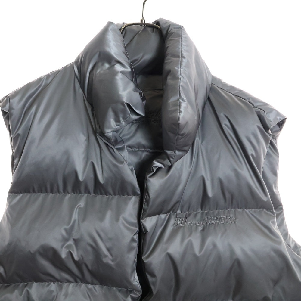 XANDER ZHOU(ザンダーゾウ) ダウンベスト ダウンジャケット グレー