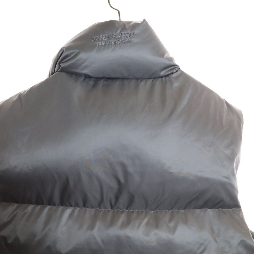 XANDER ZHOU(ザンダーゾウ) ダウンベスト ダウンジャケット グレー
