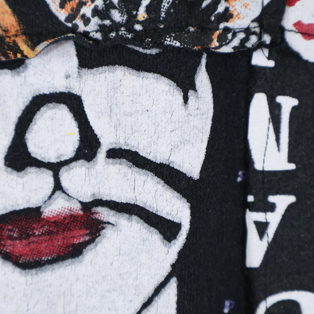 ZAC∴VARGAS(ザックバルガス) パッチワーク ダメージ加工 ロングスリーブTシャツ 長袖カットソー マルチカラー