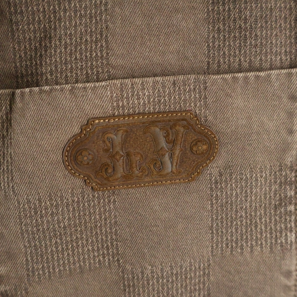 LOUIS VUITTON(ルイヴィトン) 24AW ダミエワークデニムパンツ ダブルニー ペインターパンツ ブラウン RM242M MKB HRD82W