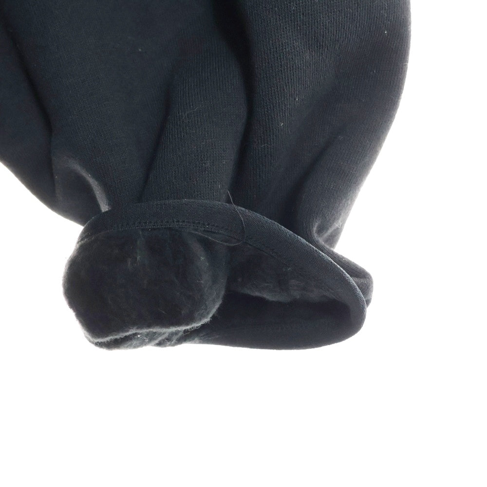 ESSENTIALS FEAR OF GOD(エッセンシャル フィアオブゴッド) ブラックロゴプリント プルオーバーパーカー ブラック