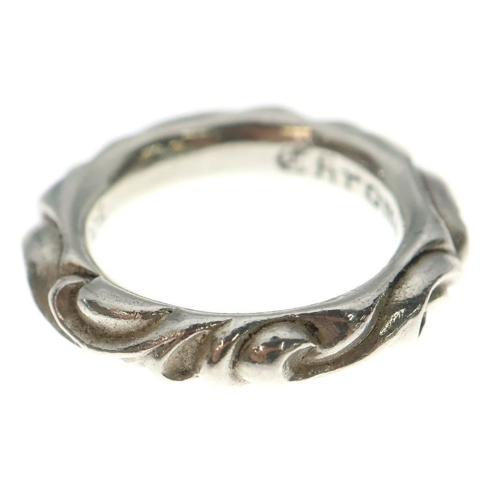 CHROME HEARTS(クロムハーツ) SCRL BAND スクロールバンド リング シルバー BCA351