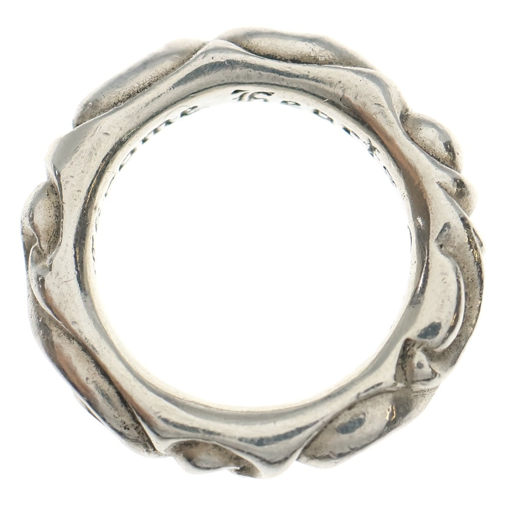 CHROME HEARTS(クロムハーツ) SCRL BAND スクロールバンド リング シルバー BCA351