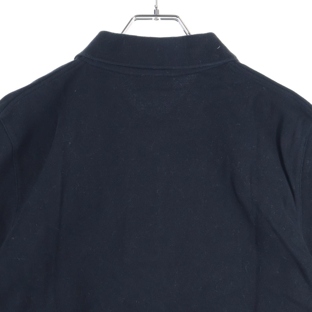 MAISON KITSUNE(メゾンキツネ) フォックスヘッドパッチ 半袖ポロシャツ ブラック LM00208KJ7002