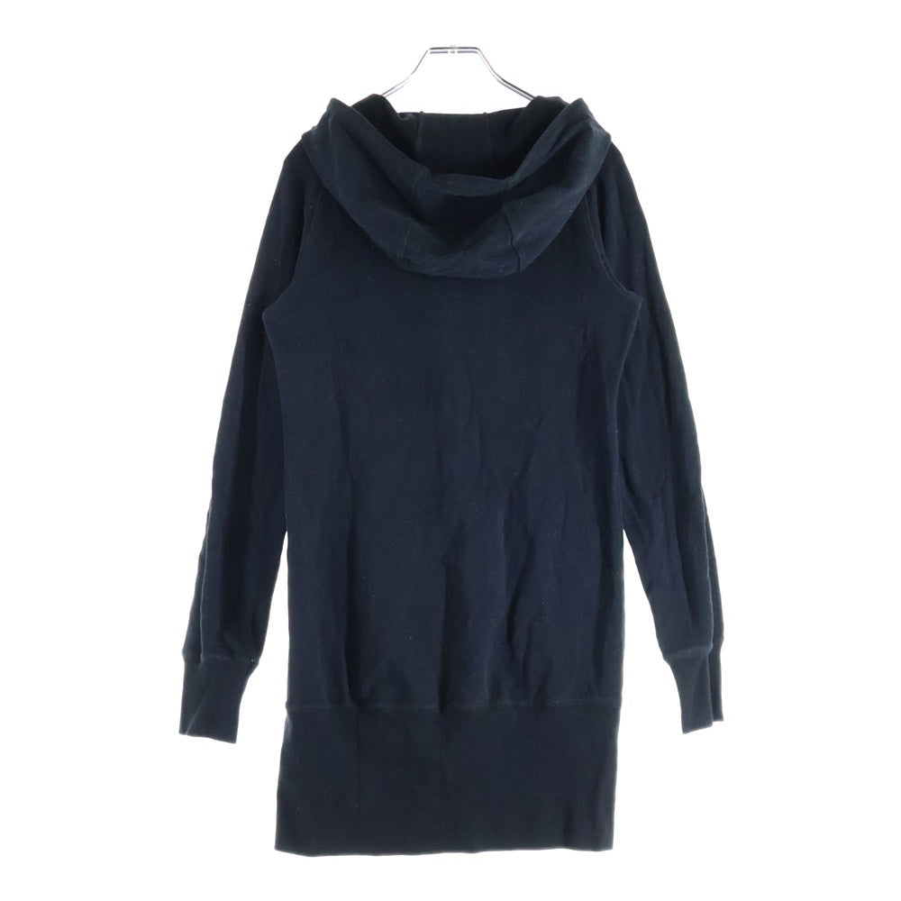 DIESEL(ディーゼル) ヘンリーネック プルオーバーパーカー ネイビー レディース