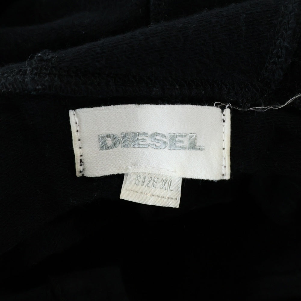 DIESEL(ディーゼル) ヘンリーネック プルオーバーパーカー ネイビー レディース