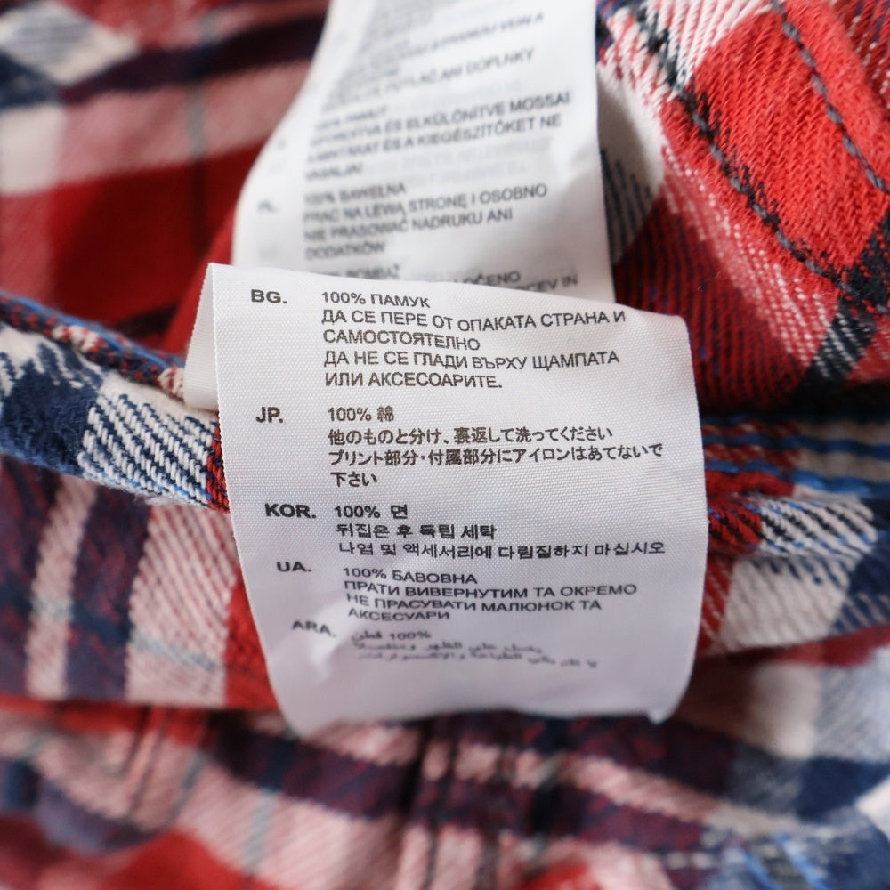 G-STAR RAW(ジースターロウ) チェック柄 長袖シャツ レッド