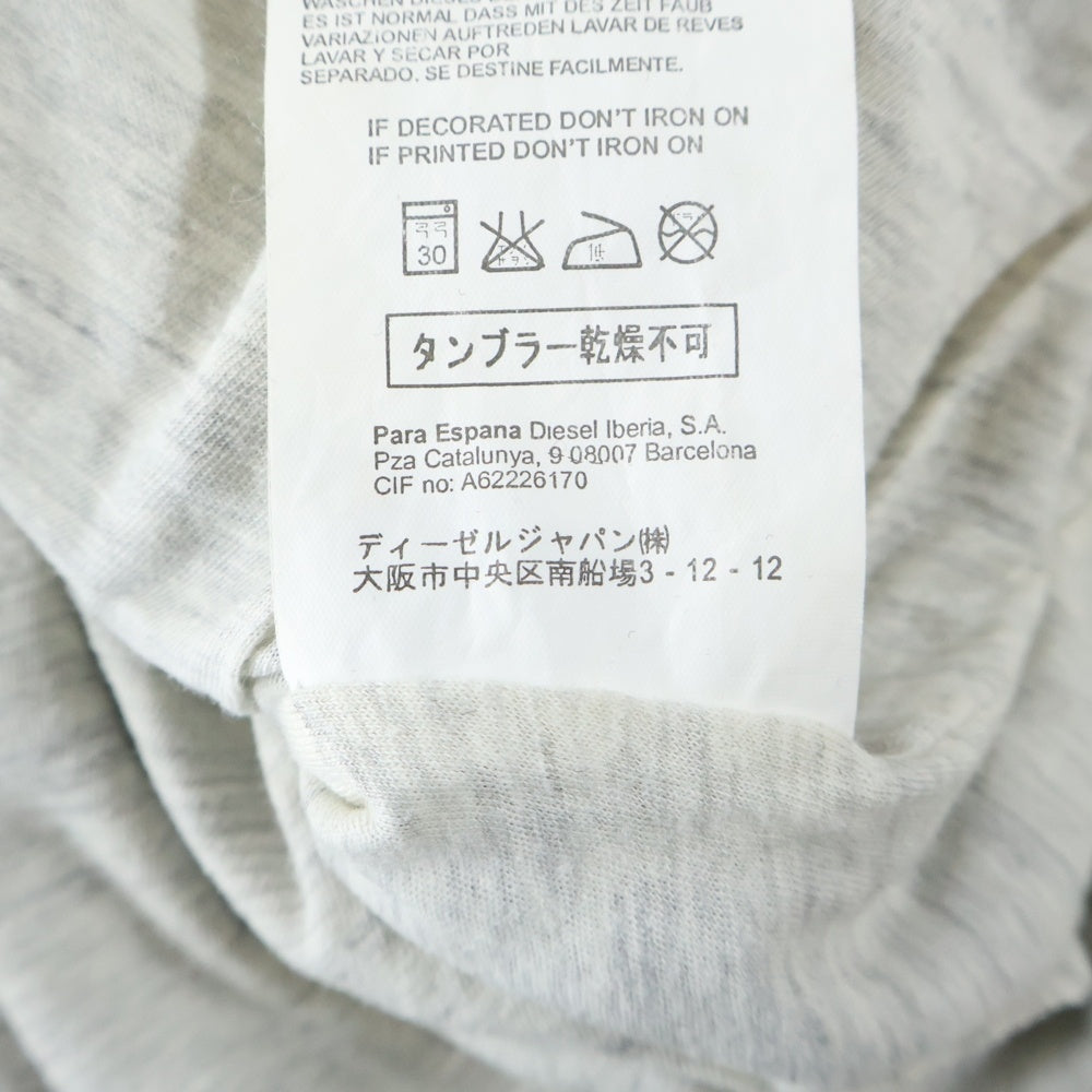 DIESEL(ディーゼル) ノースリーブ ハイネック ワンピース グレー レディース