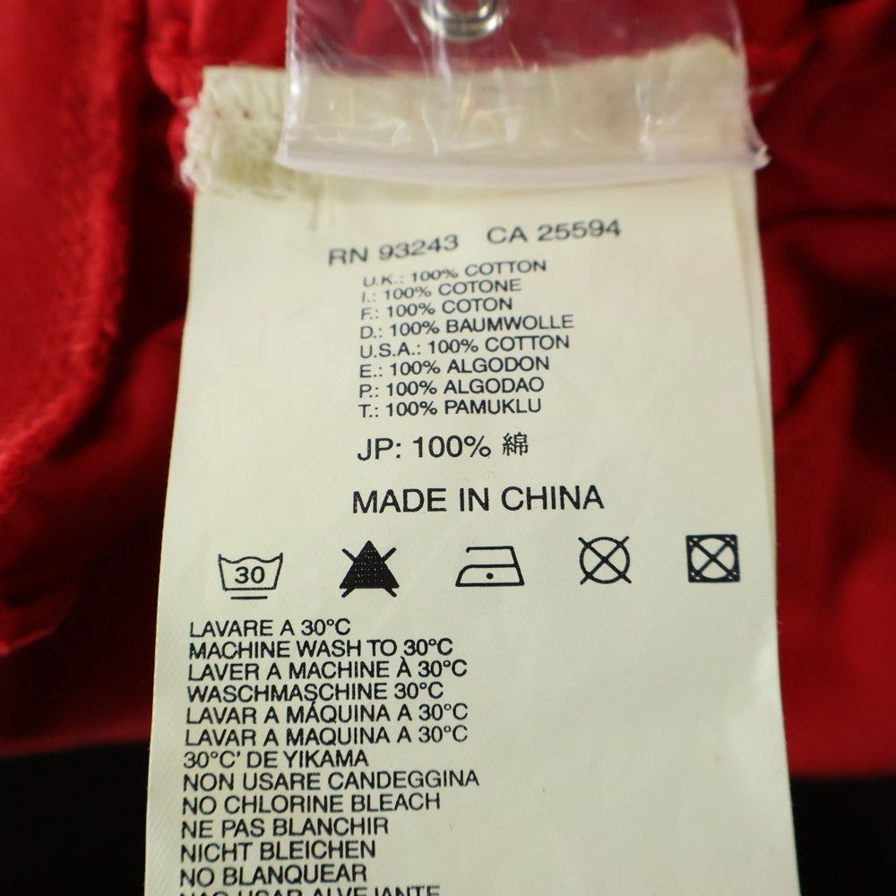 DIESEL(ディーゼル) バックプリント ノースリーブ タンクトップ レッド レディース