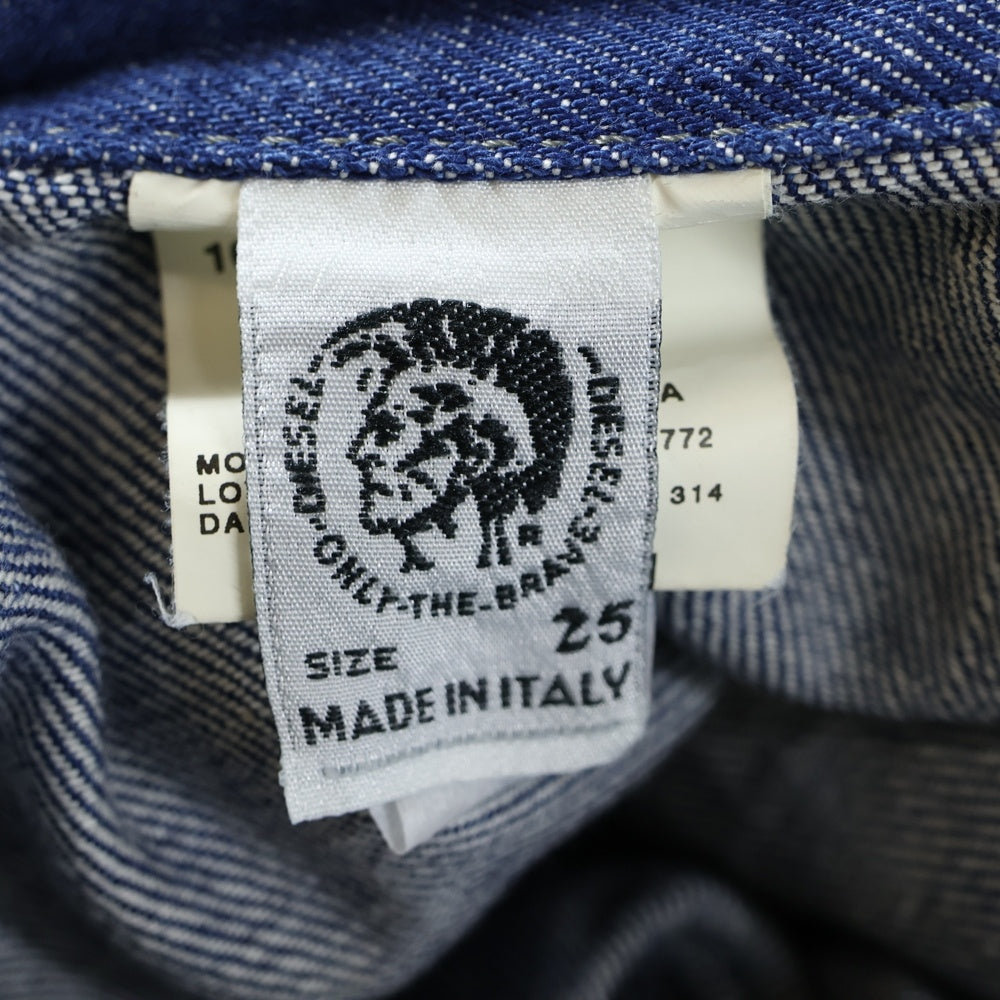 DIESEL(ディーゼル) ダメージ加工 フレアデニムパンツ ジーンズ インディゴ レディース