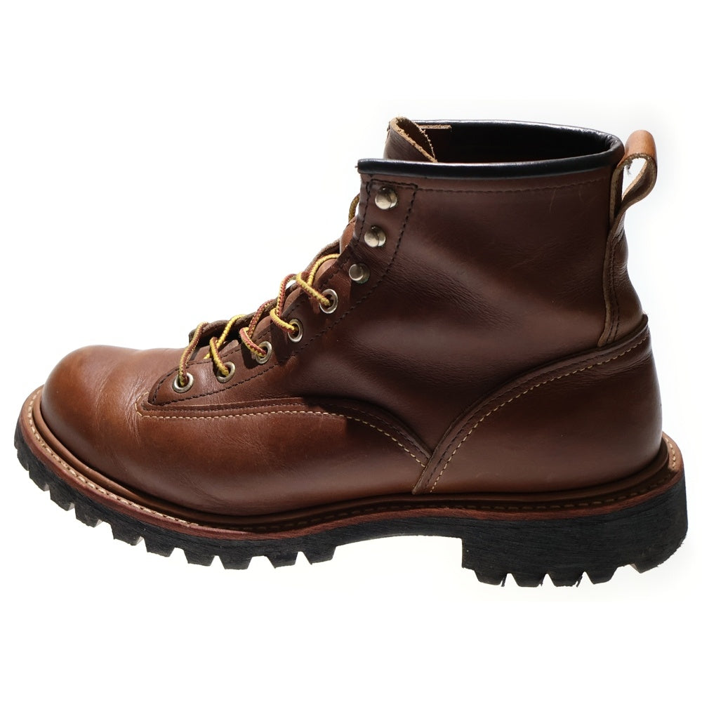 RED WING(レッド ウイング) LINE MAN ラインマン 2936 レザー ハイカット ワークブーツ ブラウン