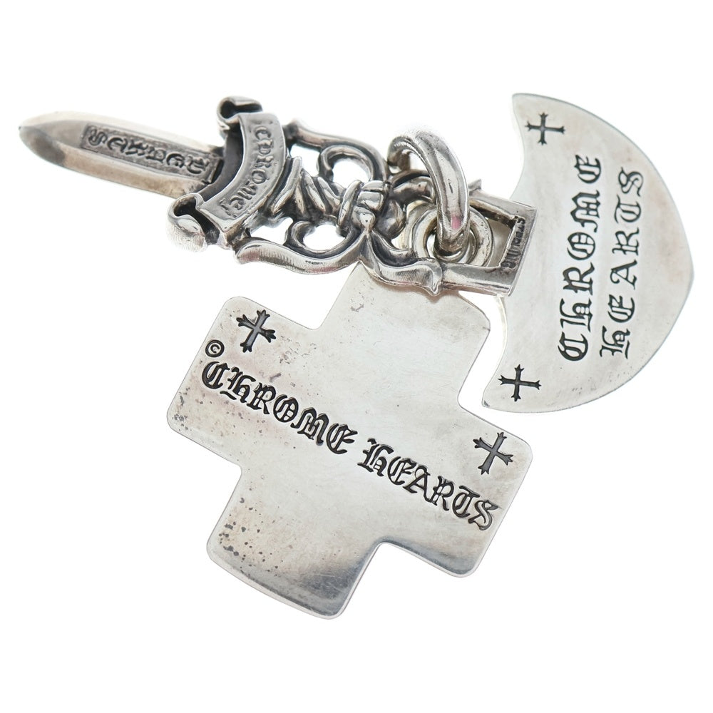 CHROME HEARTS(クロムハーツ) 3TRINKETS 3トリンケッツ ペンダントトップ シルバー BCA202
