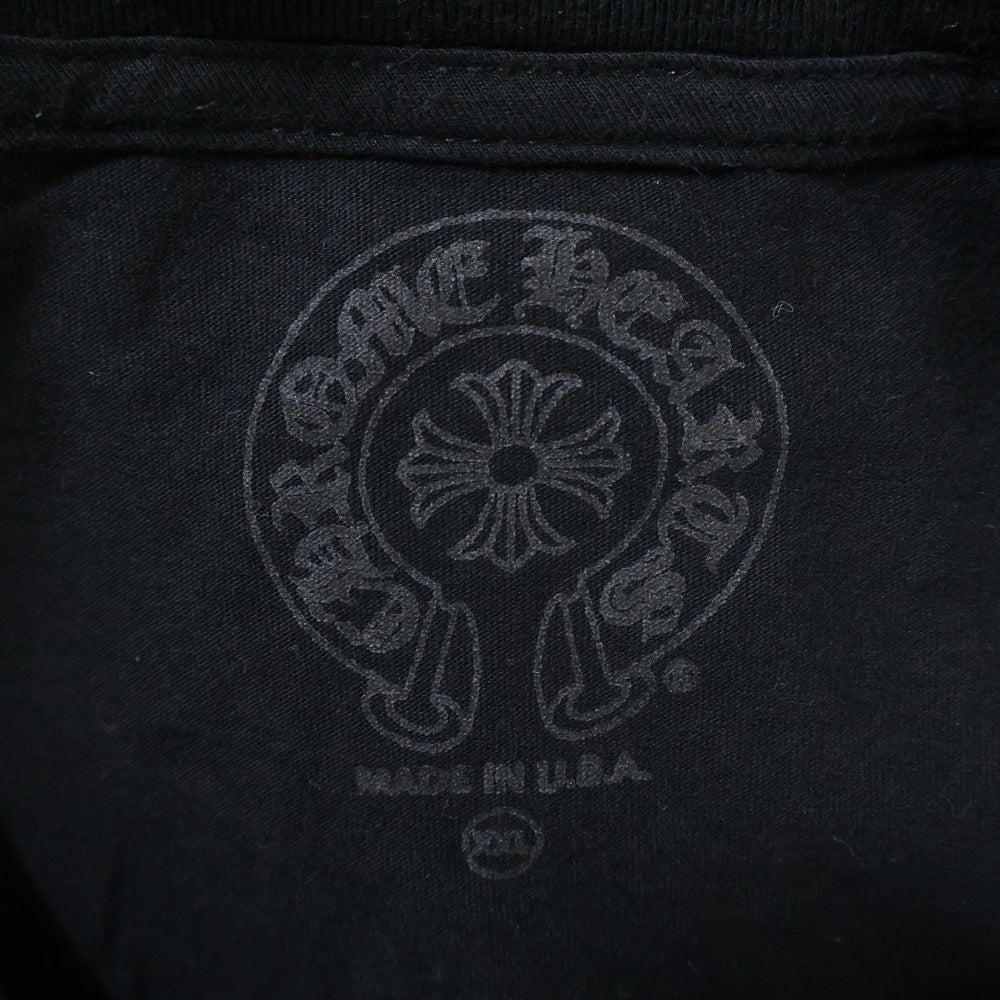 CHROME HEARTS(クロムハーツ) CH T-SHRT LTD 東京限定 バックラベルプリント クルーネック 半袖Tシャツ ブラック
