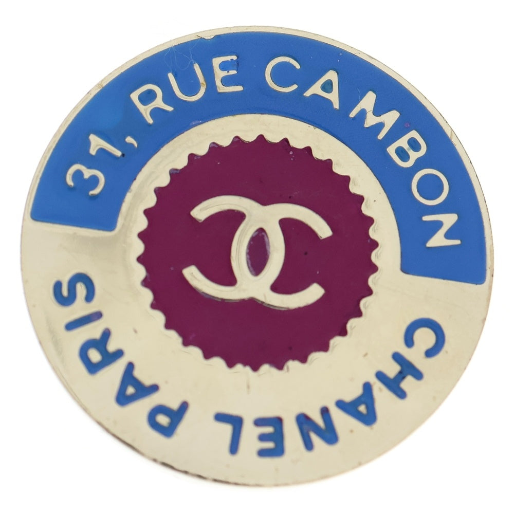 CHANEL(シャネル) 31 RUE CAMBON B17 ブローチ GP シルバー レディース
