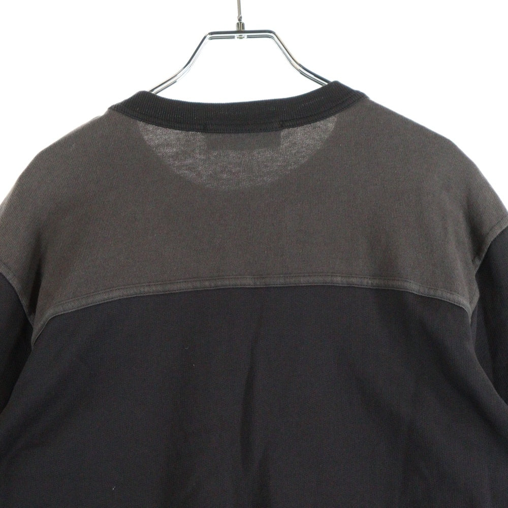 STONE ISLAND(ストーンアイランド) 袖ロゴワッペン付き クルーネック 長袖スウェット トレーナー グレー 801565677