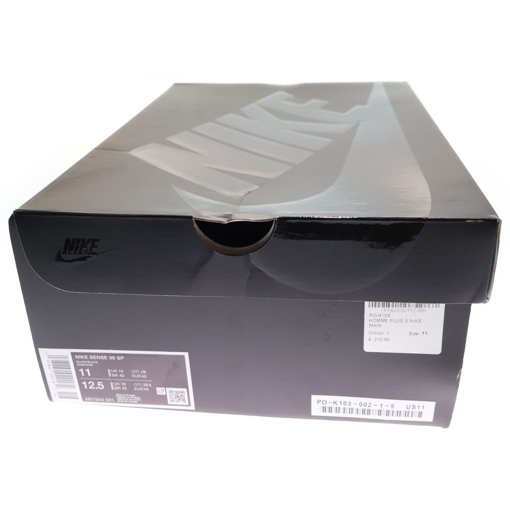 NIKE(ナイキ) ×COMME des GARCONS HOMME PLUS センス96 SP ブラック メンズ ローカットスニーカー HV1944-001 US11/29cm