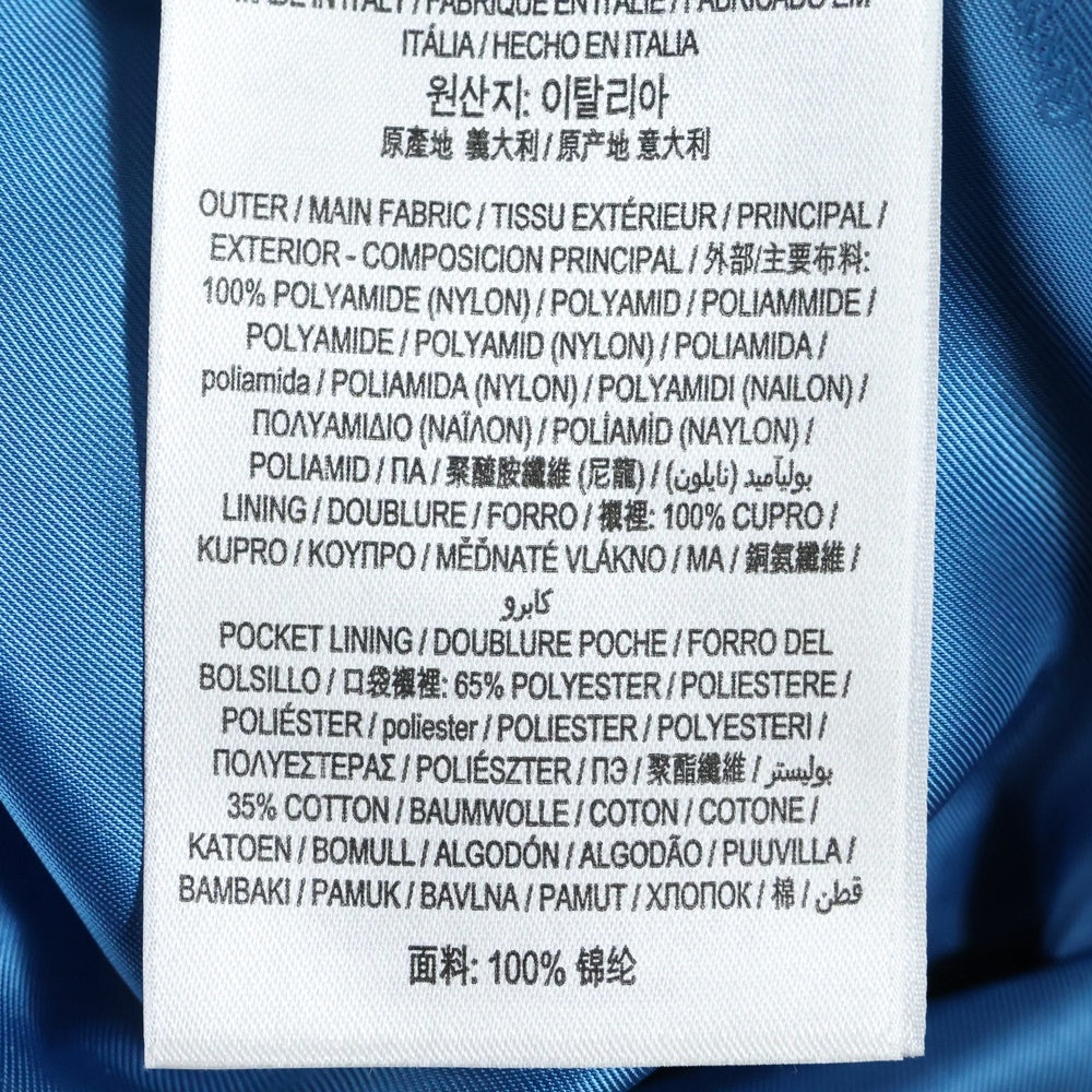 BURBERRY(バーバリー) LONG SLEEVE SLOGAN PRINT JACKET ロングスリーブ スローガン プリント コーチジャケット ブルー 8070191