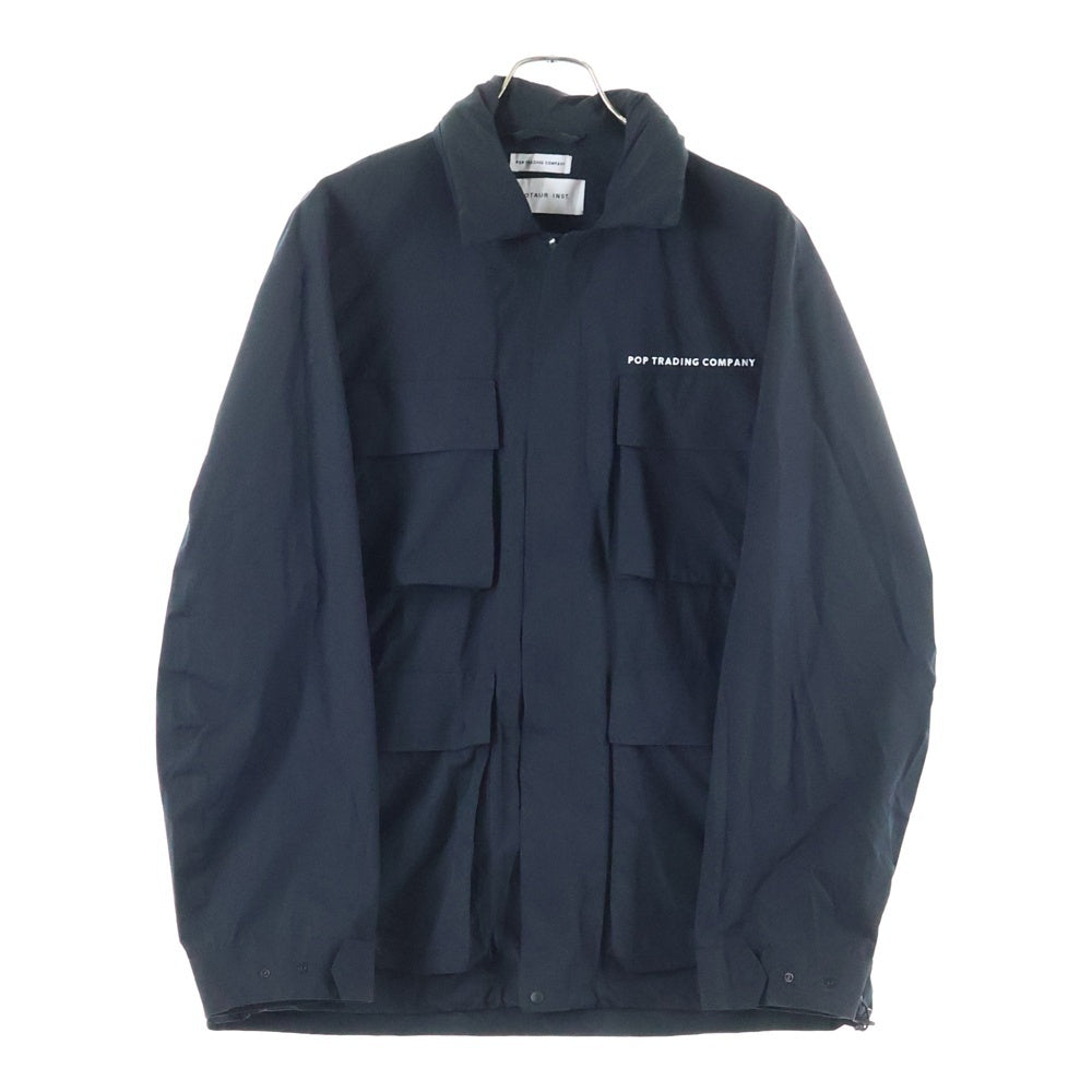 POP TRADING COMPANY(ポップトレーディングカンパニー) 20SS ×MINOTAUR INST. POP MTRGYM ARMY JACKET ミノトール別注 アーミージャケット ブラック