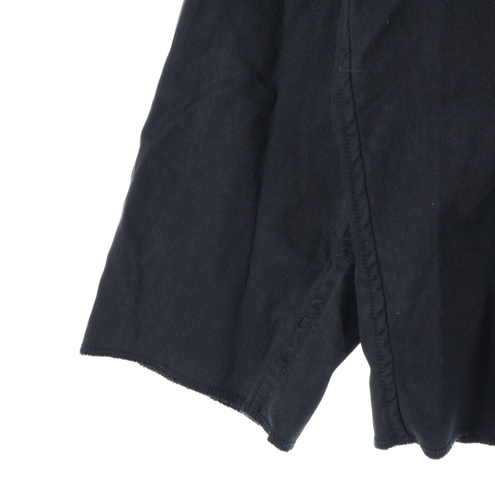 N.HOOLYWOOD(エヌハリウッド) 20SS BIG SHIRT ナイロンリヨセル オープンカラー ビッグシャツ ブラック 1202-SH05-051