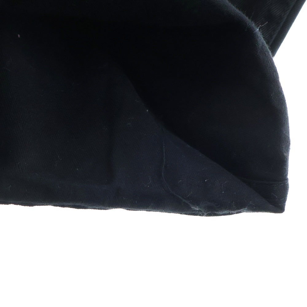 1 PIU 1 UGUALE 3(ウノピゥウノウグァーレトレ) MILITARY BY YOSHIMASA HOSHIBA GURKHA PANTS ブラックミリタリー バイ 干場義雅 グルカパンツ ブラック MRP502