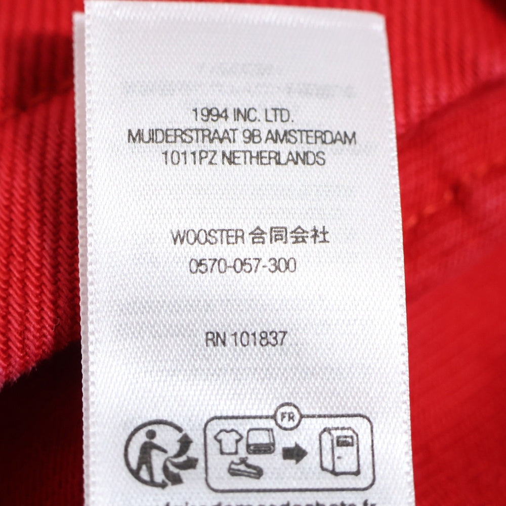 SUPREME(シュプリーム) 25SS Arc Denim Coaches Jacket アーチ デニム コーチ ジャケット ブルゾン メンズ レッド