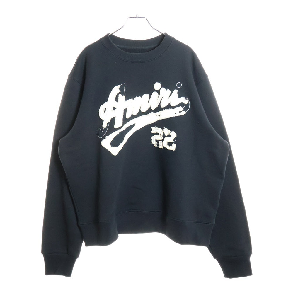 AMIRI(アミリ) フロントロゴ エンブロイ スウェット トレーナー AMIRI(アミリ) フロントロゴ エンブロイ スウェット トレーナー