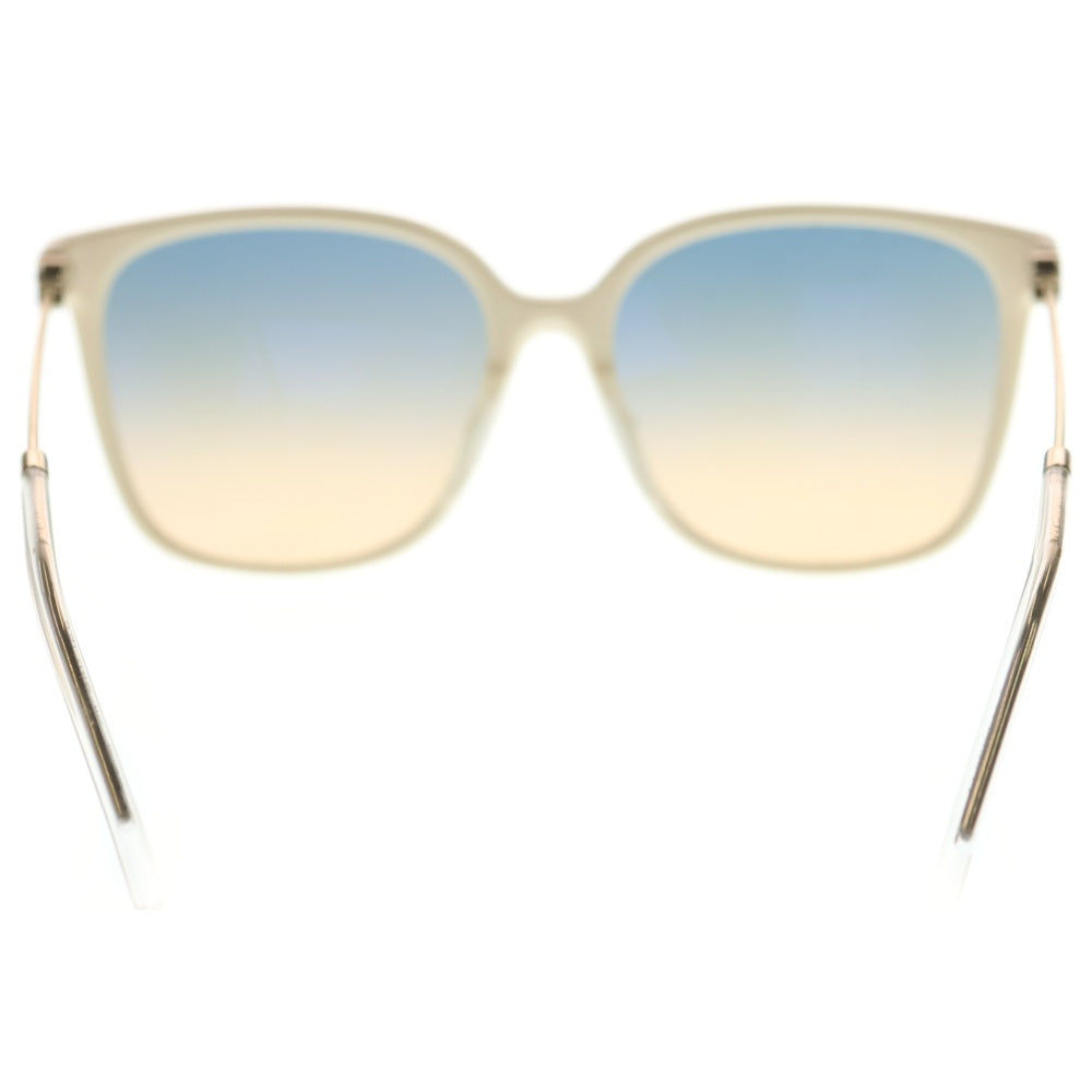 KENZO(ケンゾー) ウェリントン メタルフレーム サングラス ホワイト/ゴールド KZ40150I