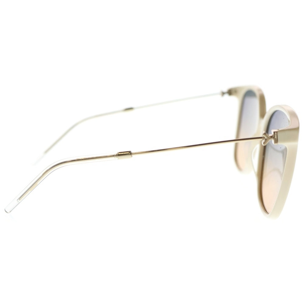 KENZO(ケンゾー) ウェリントン メタルフレーム サングラス ホワイト/ゴールド KZ40150I