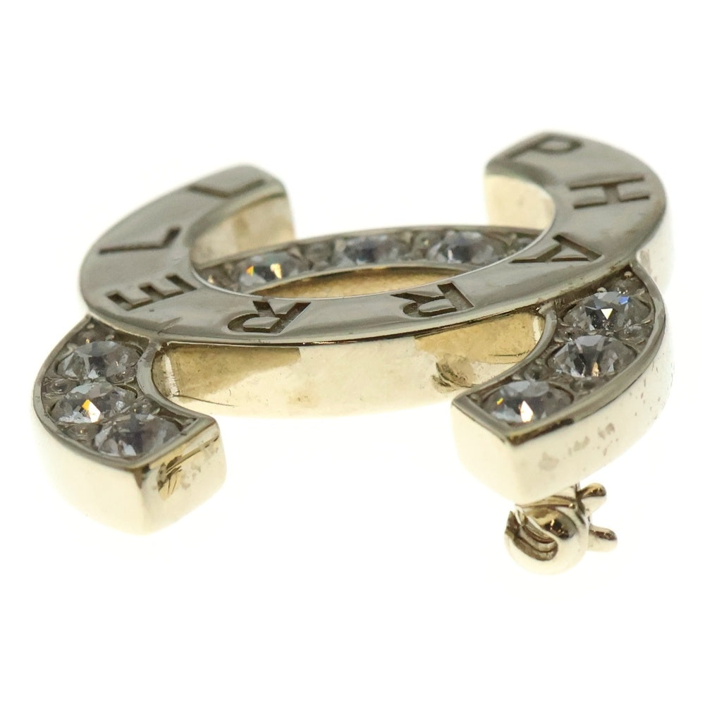 CHANEL(シャネル) ×PHARRELL WILLIAMS AB1375 ココマーク ラインストーン ブローチ ゴールド