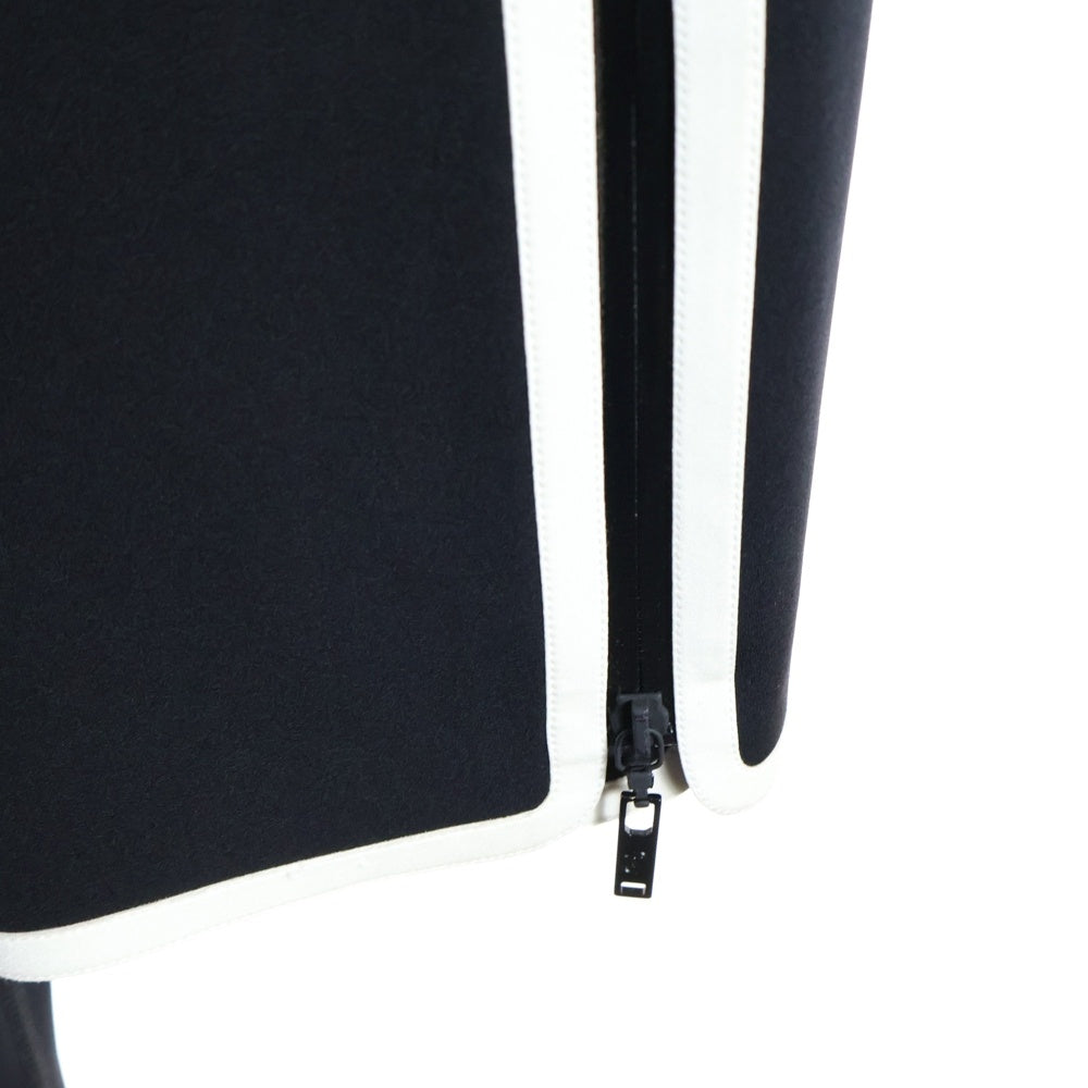 LOUIS VUITTON(ルイヴィトン) 22SS LVジップ ストレッチ ストレートパンツ ブラック RW221A G72 FMTR97 レディース