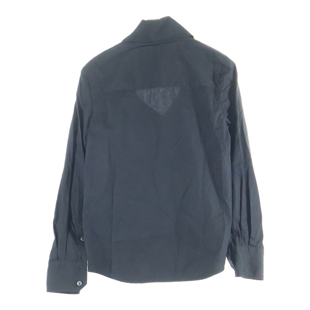 Vivienne Westwood Red Label(ヴィヴィアンウエストウッドレッドレーベル) ハートカッティング 長袖シャツブラウス ブラック レディース 16-11-811003