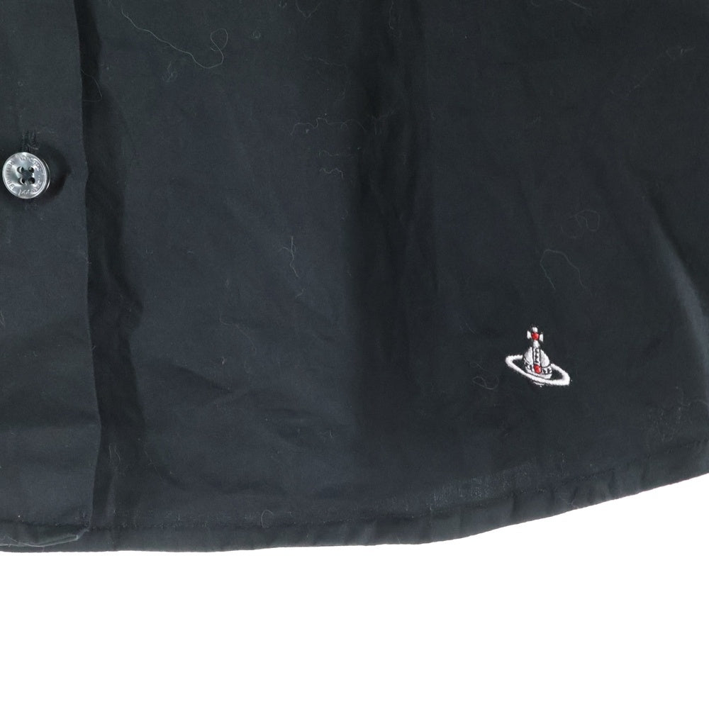 Vivienne Westwood Red Label(ヴィヴィアンウエストウッドレッドレーベル) ハートカッティング 長袖シャツブラウス ブラック レディース 16-11-811003