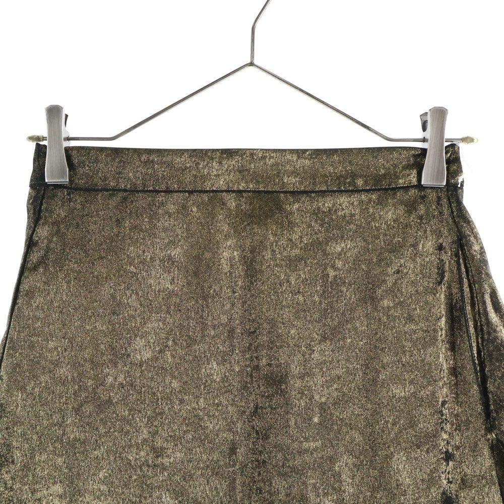 ZADIG&VOLTAIRE(ザディグエヴォルテール) イージーウエスト マーメイドミニスカート ゴールド レディース