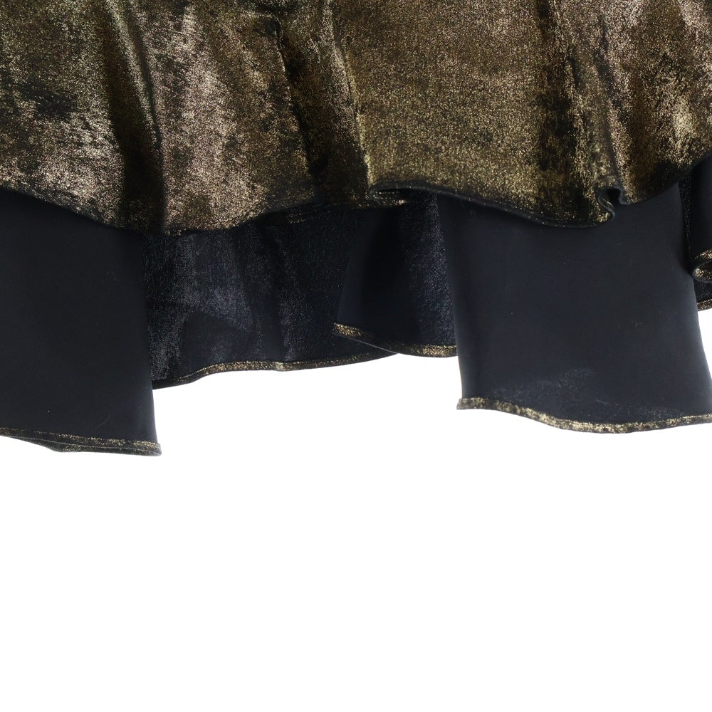 ZADIG&VOLTAIRE(ザディグエヴォルテール) イージーウエスト マーメイドミニスカート ゴールド レディース