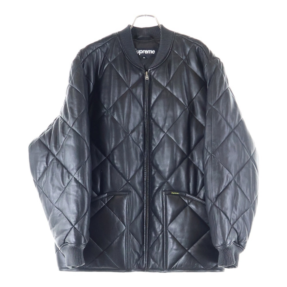 SUPREME(シュプリーム) 22AW Quilted Leather Work Jacket キルテッド