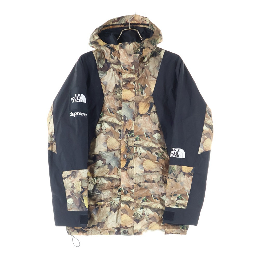 SUPREME(シュプリーム) 16AW ×THE NORTH FACE Mountain Light Jacket Leaves マウンテン ライト ジャケット リーブス 枯れ葉 ブラウン NP51601I