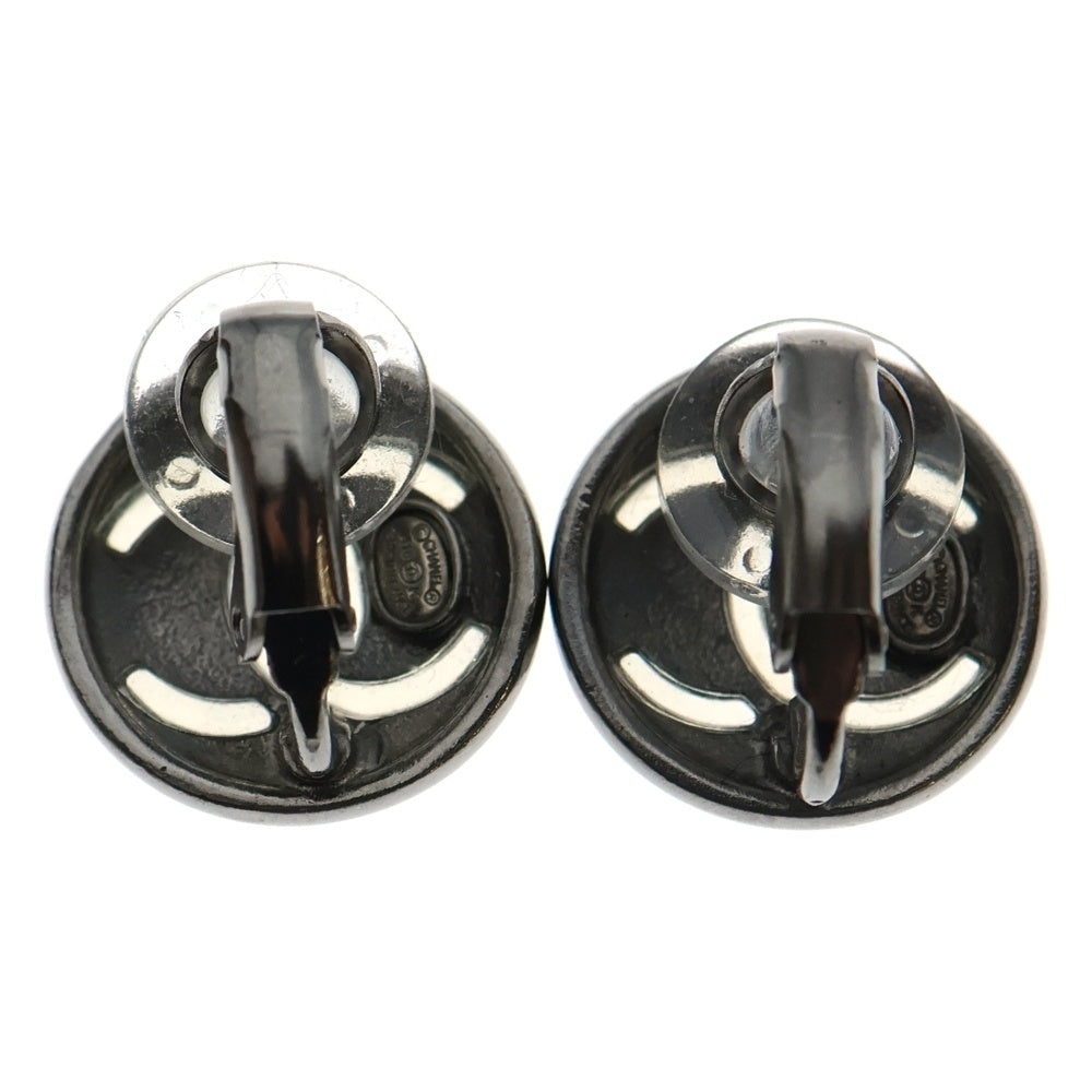 CHANEL(シャネル) ココマーク 円盤 イアリング シルバー