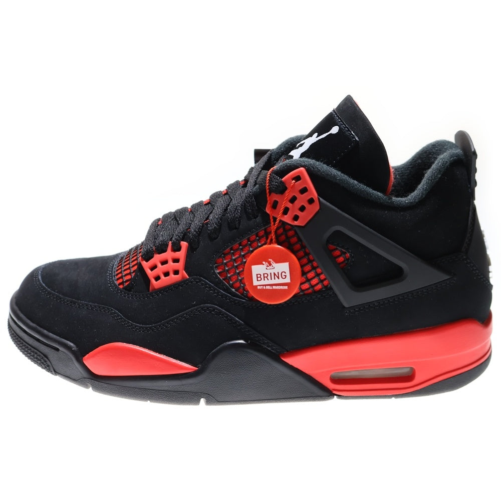 NIKE(ナイキ) Air jordan 4 エアジョーダン4 レッドサンダークリムゾン ブラック/レッド CT8527-016 US8.5/26.5cm