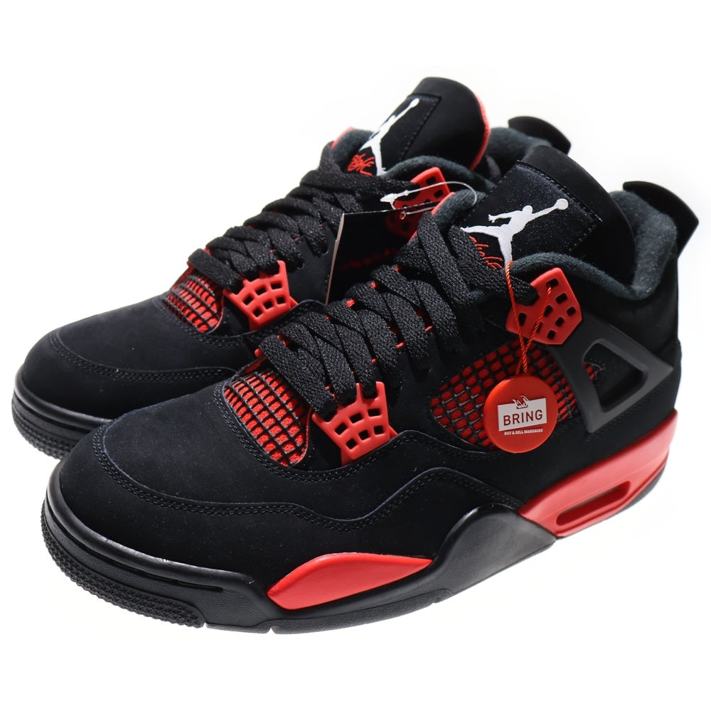 NIKE(ナイキ) Air jordan 4 エアジョーダン4 レッドサンダークリムゾン ブラック/レッド CT8527-016 US8.5/26.5cm