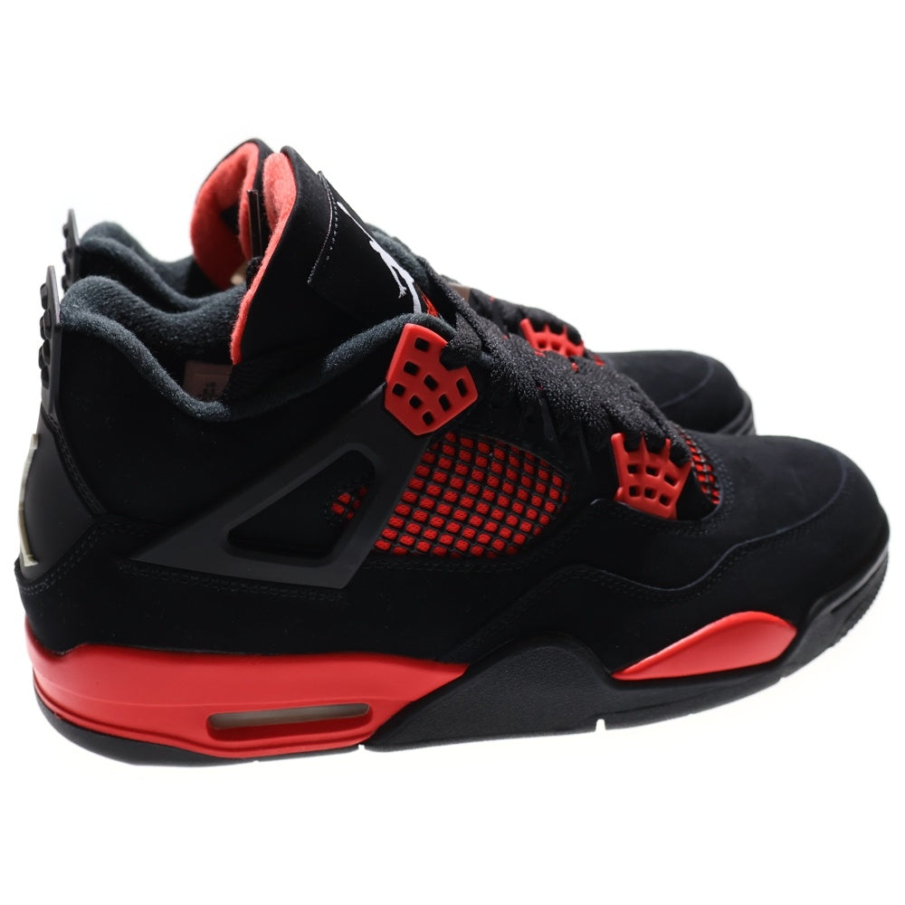NIKE(ナイキ) Air jordan 4 エアジョーダン4 レッドサンダークリムゾン ブラック/レッド CT8527-016 US8.5/26.5cm