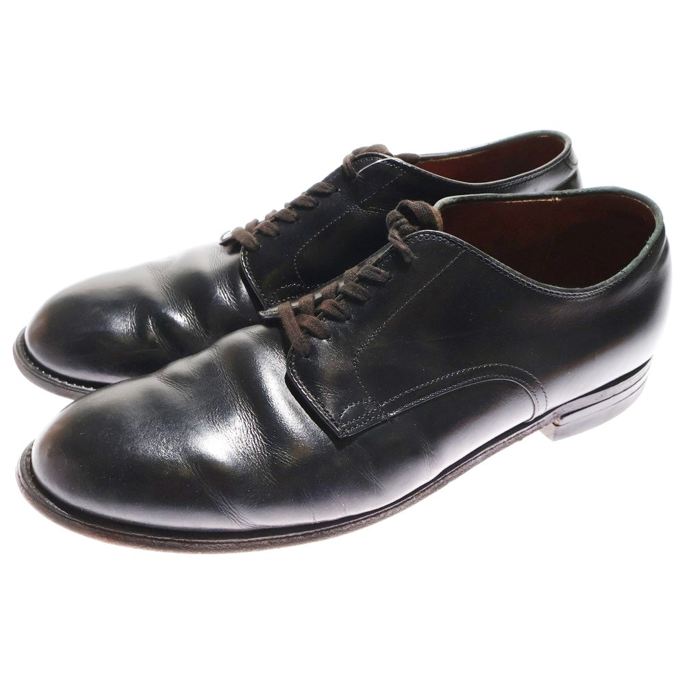 Alden(オールデン) 53711 MILITARY LAST PLAIN TOE OX カーフスキン ミリタリーラスト プレーントゥ オックスフォード レースアップ レザーシューズ ブラック